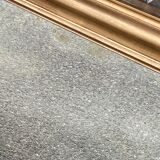 Mirror gilded rounded corners 109x80cm