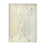 Phototypie Danseuses 1946