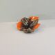 Grand plat feuille style vallauris/vintage