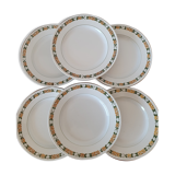 6 plates for dessert villeroy and boch