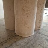 Square Travertine Coffee Table by Mario Bellini for Cassina