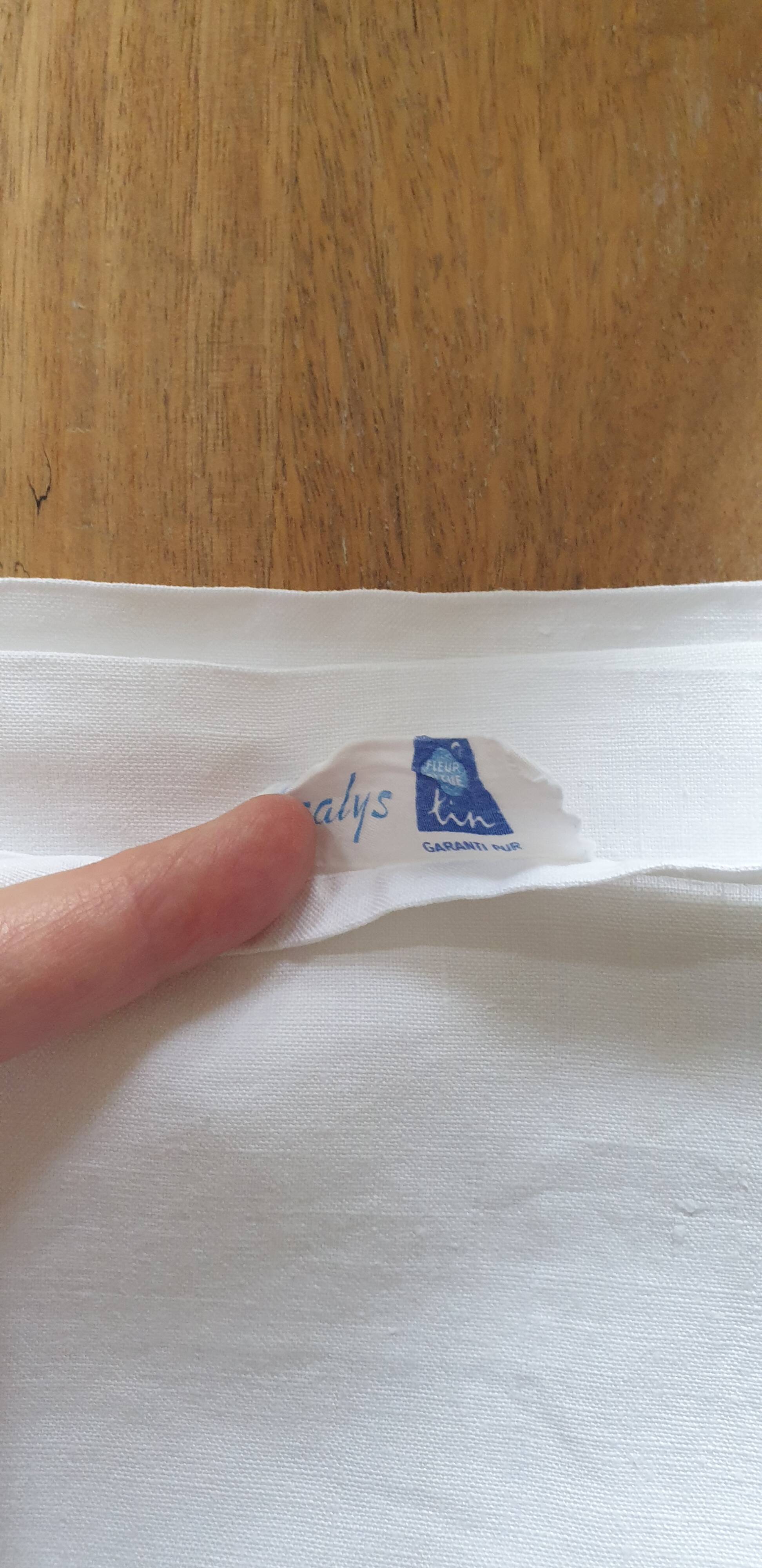 Grand curtain antique in pure linen
