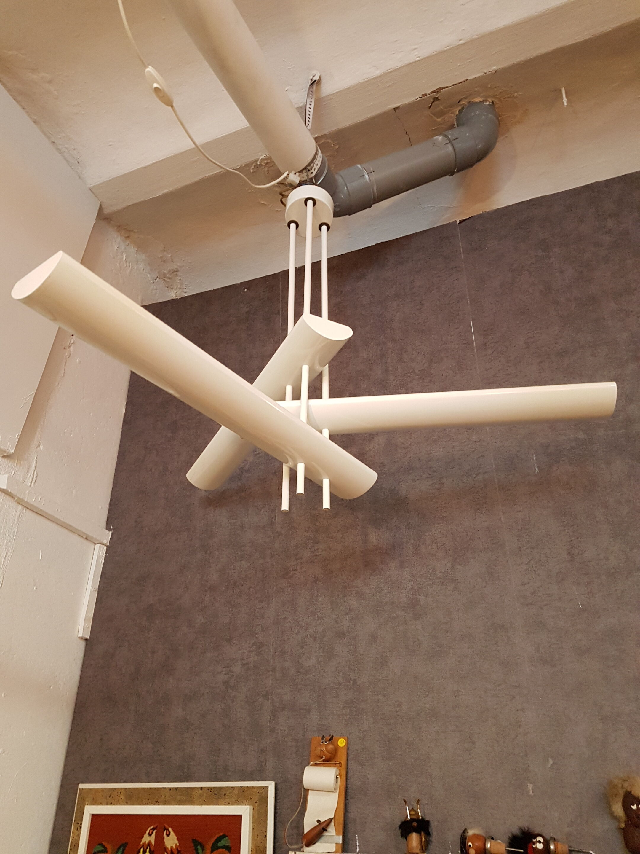 Lucien Gau Paris ceiling light