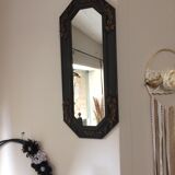 Miroir en bois avec moulure