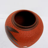 Sawa Sgraffito palm vase