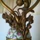 Bronze and porcelain table lamp