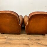 Pair of club chairs