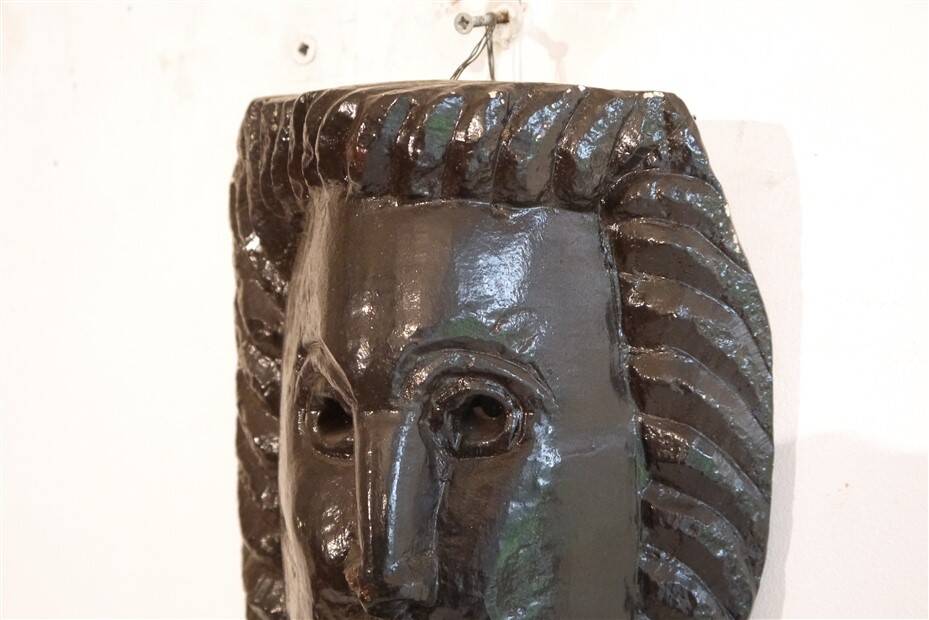 Vintage ceramic mask