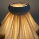 Lampe cristal émeraude Art Déco