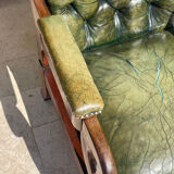 Chesterfield Mahogany Armchair