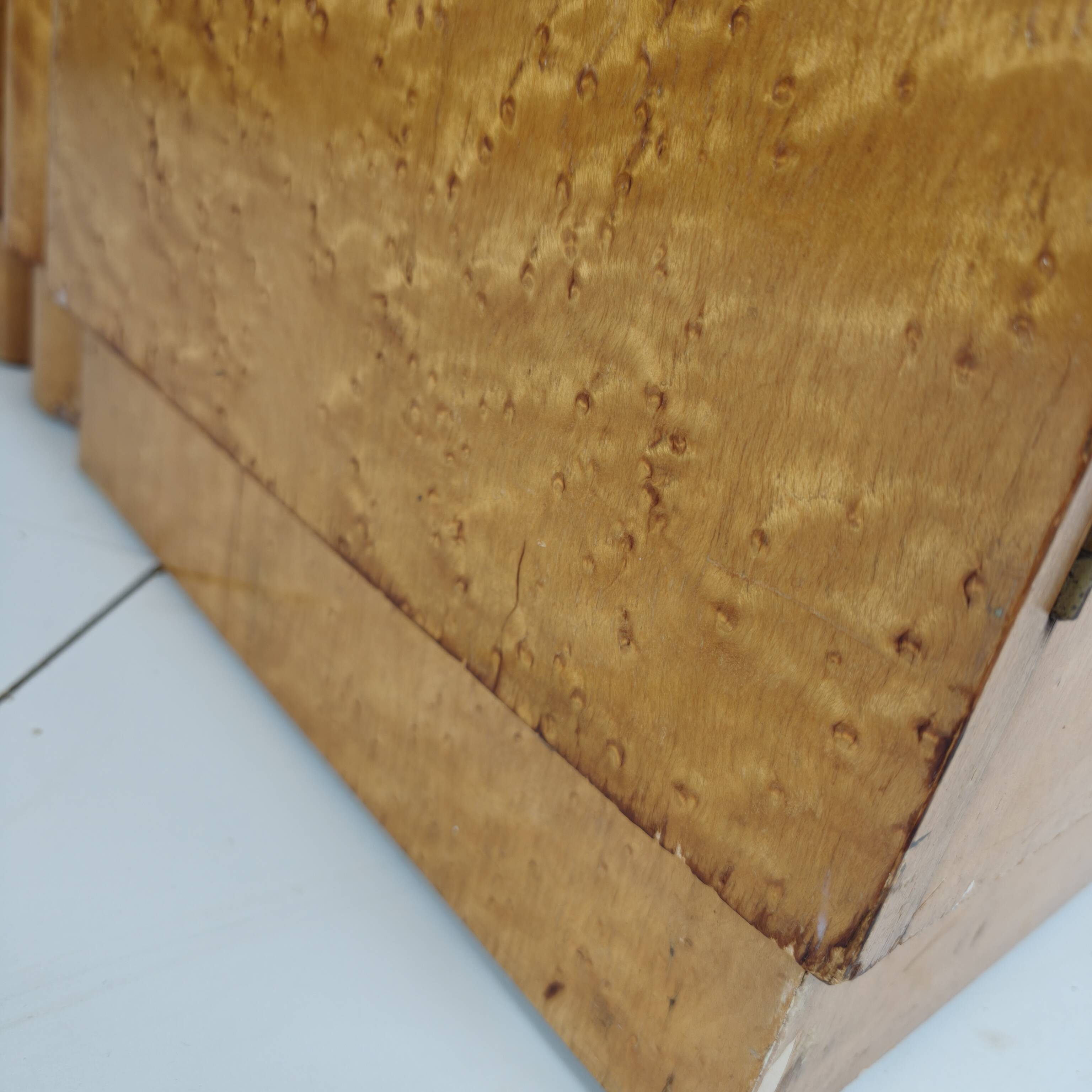 English Art Deco Gentleman’s Wardrobe by Wrighton Furniture