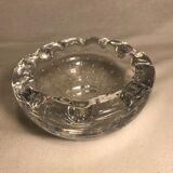 Old empty pocket in crystal