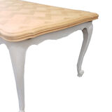 Dining table Louis XV style extendable