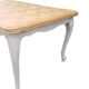Dining table Louis XV style extendable