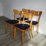 4 bistro Mahieu chairs