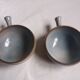 2 stoneware bowls Roger Jacques Saint Amand en Puisaye