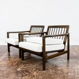Fauteuils Mid-Century par Zenon Bączyk, années 1960, lot de 2