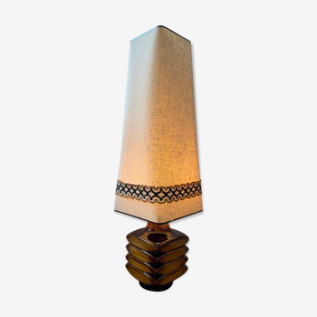 Lampe de sol en céramique par Cari Zalloni pour steuler, allemagne 1960-1970