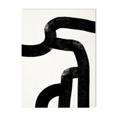 Abstract lines giclee print, 50x70cm