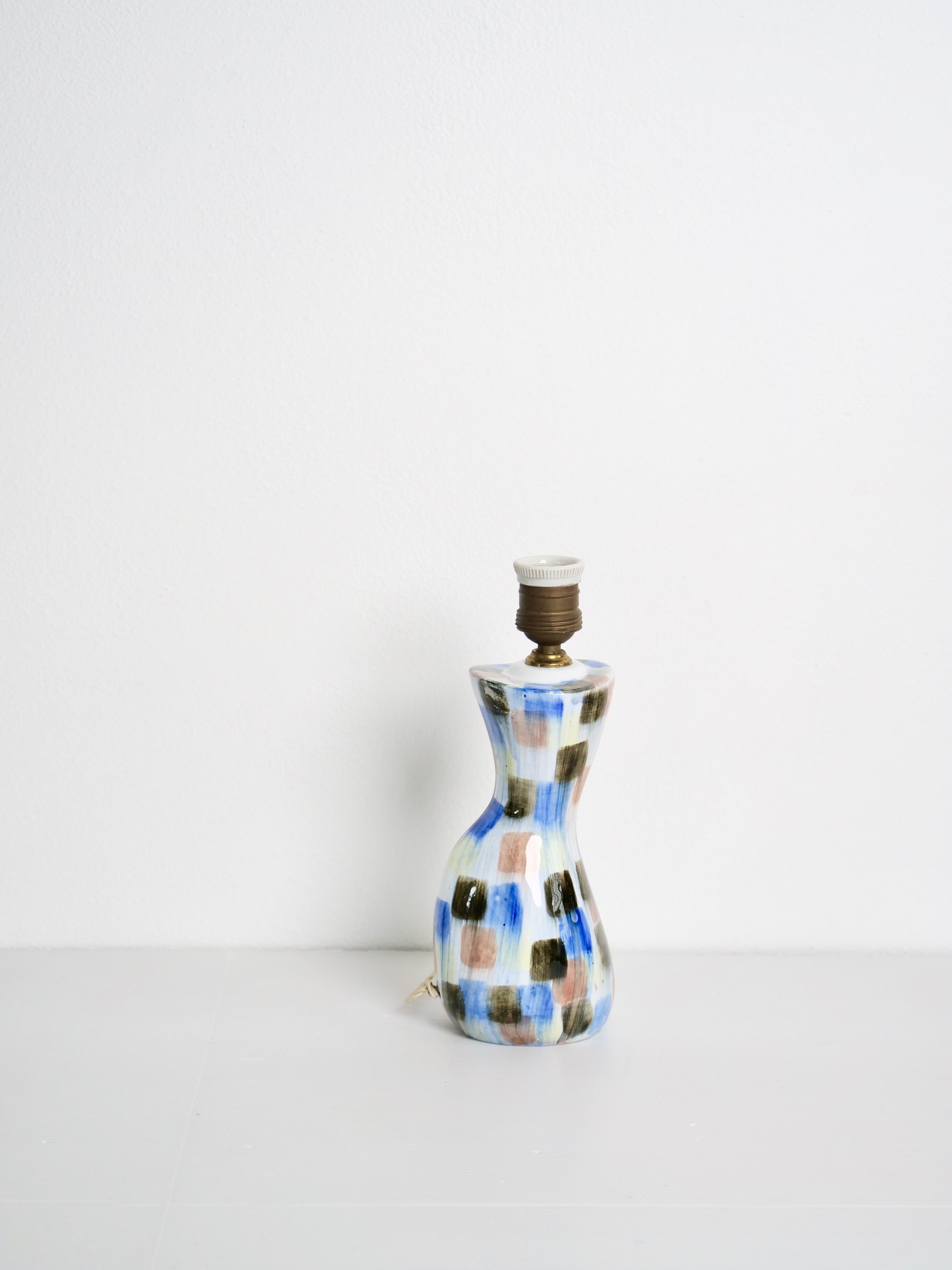 Kil ceramic freeform lamp stand