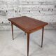 Table papillon ancienne, pieds compas