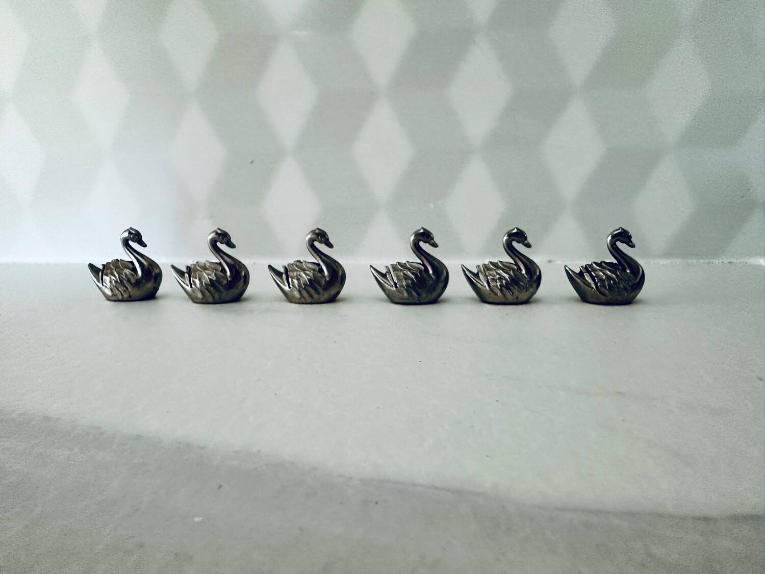 Swans with vintage names