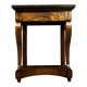 Console d'apparat époque restauration en acajou vers 1820