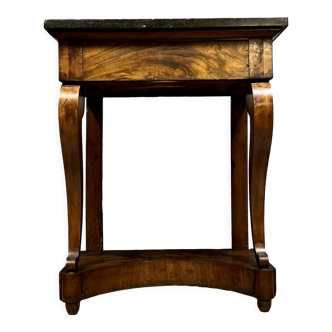 Ceremonial console period mahogany restoration around 1820