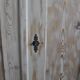 Painted double wardrobe in wood