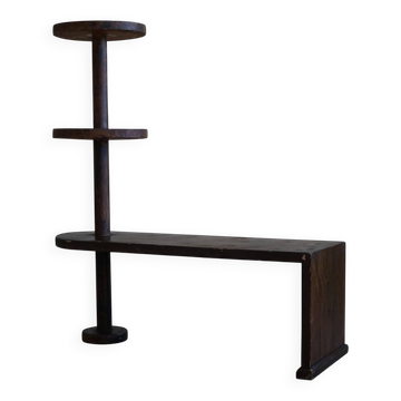Table d'appoint décorative et multifonctionnelle / piédestal, Art déco danois, années 1940