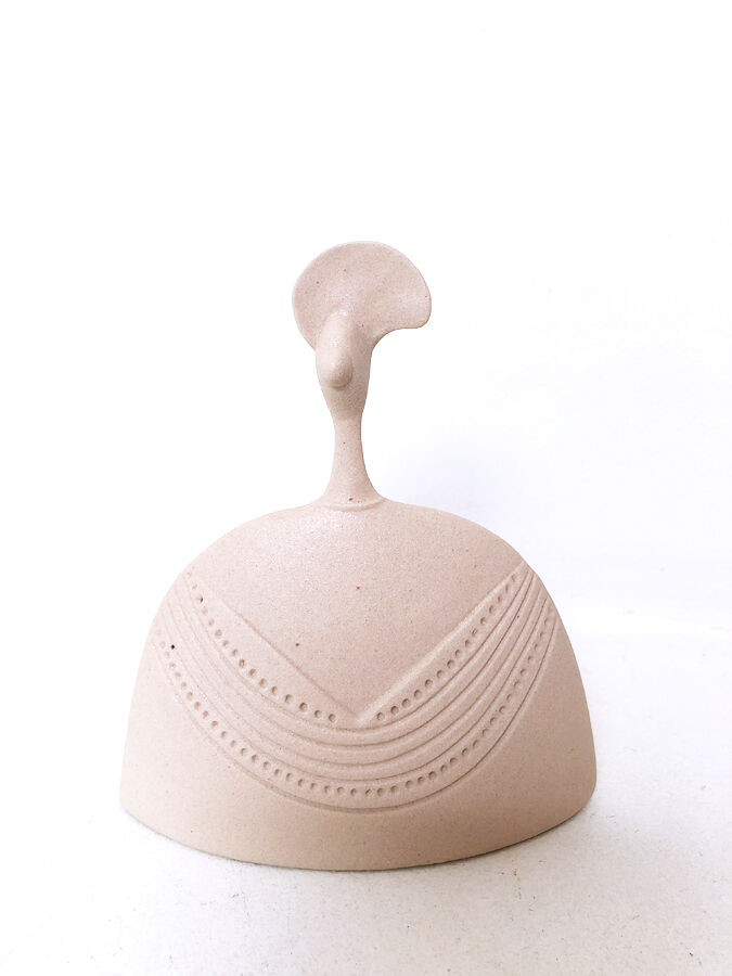 Buste femme rose , ceramiche chiminazzo, 1970