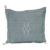 Coussin marocain gris Sabra