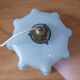 Vintage lampshade in blue opaline glass from Czechoslovakia 240533