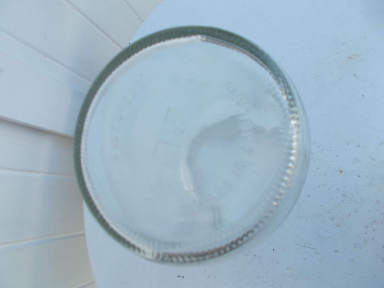 Pot d'apothicaire en verre