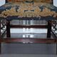 Pair of Thomas Chippendale chairs from the 1760s, embroidered and carved.