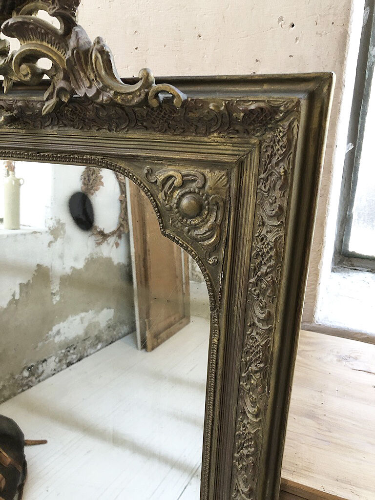 Mirror rosette Louis XVI 90x154cm