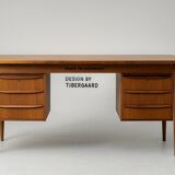 Vintage Danish desk – Tibergard design (1960s/70s)
