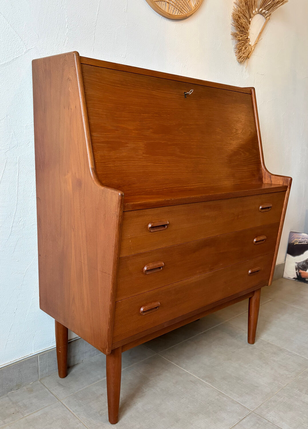 Secrétaire danois Falster vintage