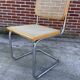 Chaise design Cesca modèle b32 en chrome