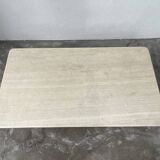 Travertine coffee table, Italy, 1980s