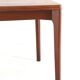 Table à manger rectangulaire extensible en teck de Henning Kjaernulf pour Vejle