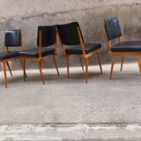 Set of 4 chairs 1960