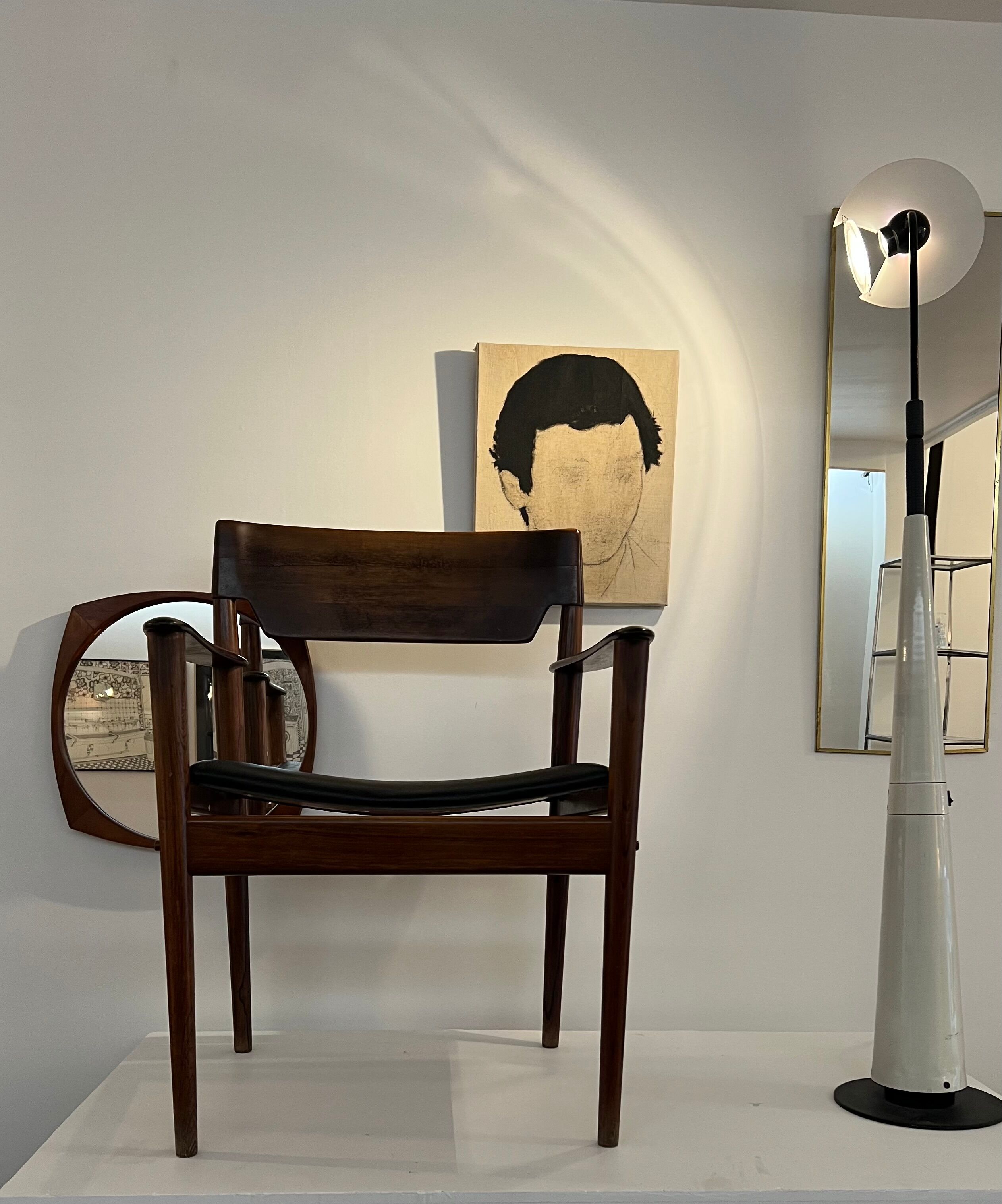 Danish armchair in rosewood Grete Jalk