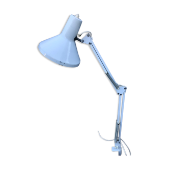Lampe d'architecte grise vintage