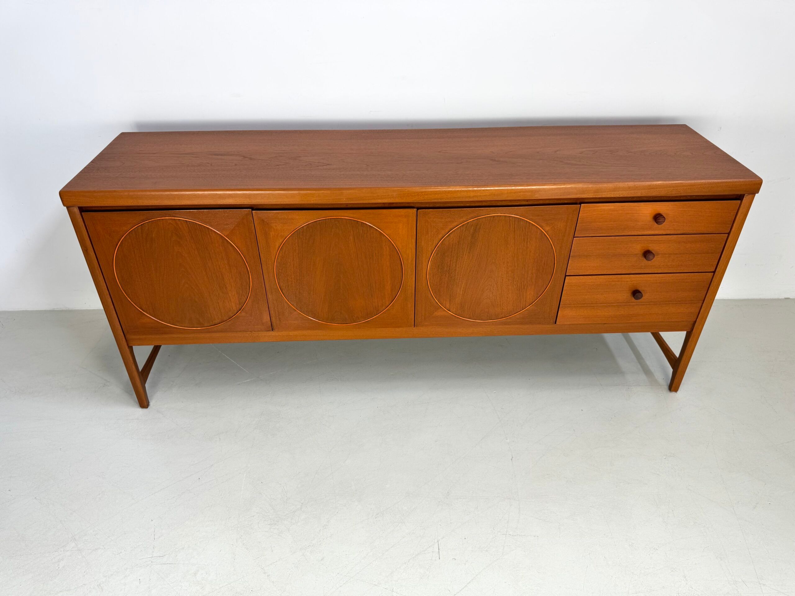 Vintage Nathan Circle sideboard.
