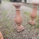 About twenty terracotta balusters from Castelnaudary