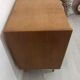 Chest of drawers 3 drawers vintage blond wood 60s