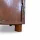 Italian art deco burl walnut chest of drawers, 1850s.