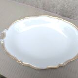 Oval porcelain dishes