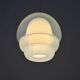 Suspension LS 134 in glass by Carlo Nason for Mazzega, 1960s